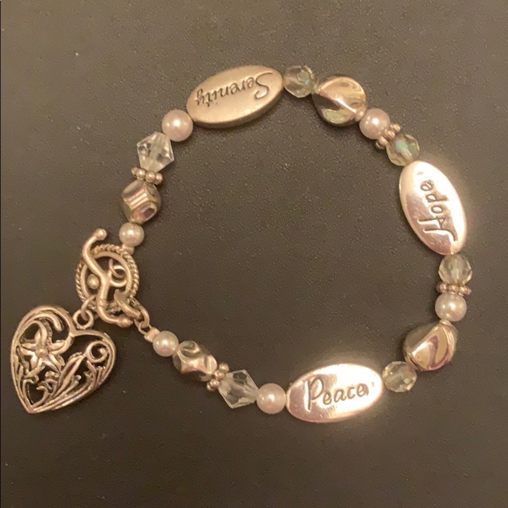 Heart Charm Bracelet